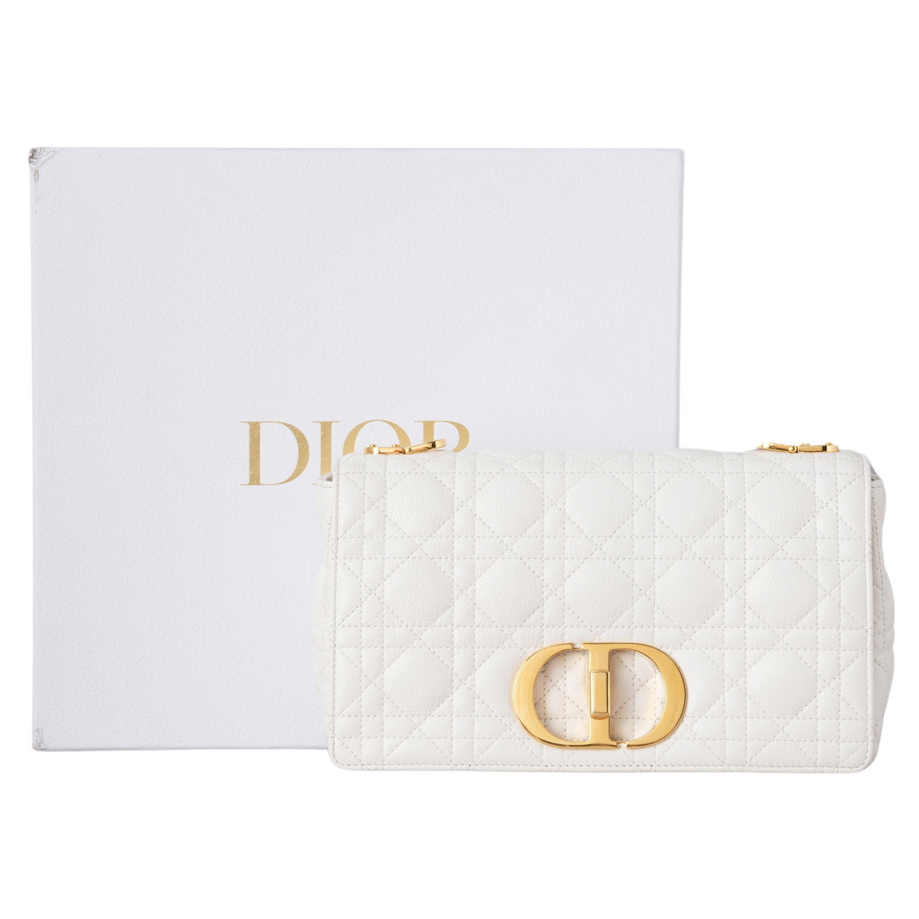 CHRISTIAN DIOR(USED)크리스찬디올 카로 미디움 체인 숄더백